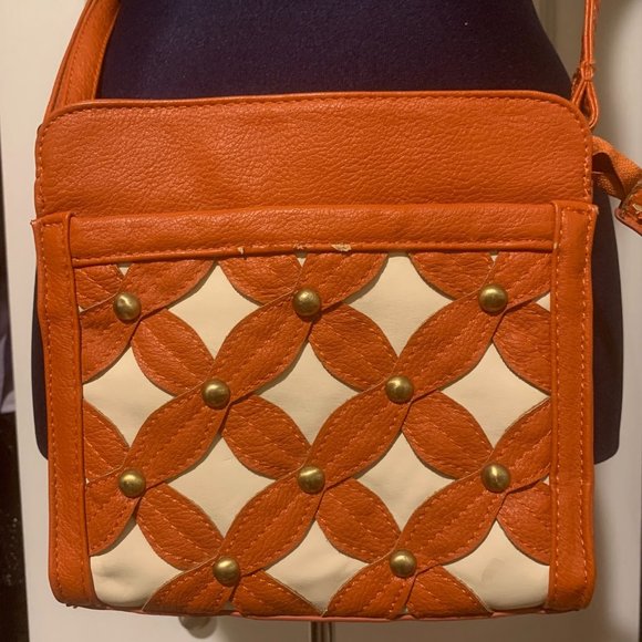 Unique Flower and Studded Crossbody - Picture 10 of 11